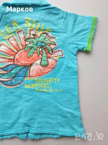 Детска Риза Къс Ръкав - 9-12м - 80см, снимка 5 - Други - 49109971