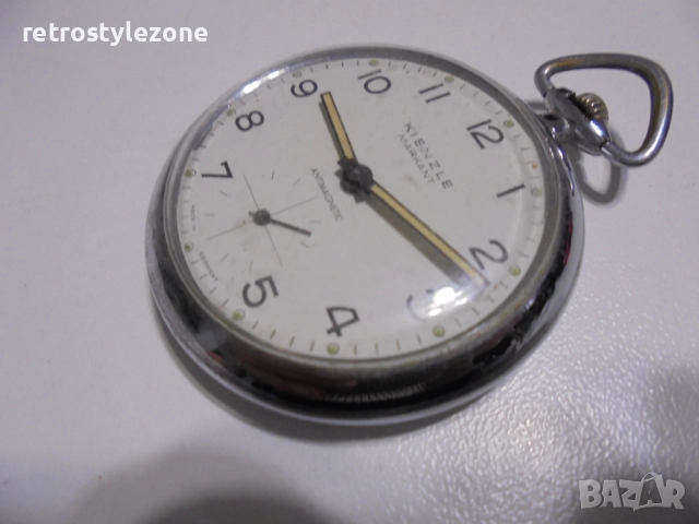 № 8413 Винтидж джобен часовник KIENZLE Markant  , снимка 2 - Антикварни и старинни предмети - 52904032