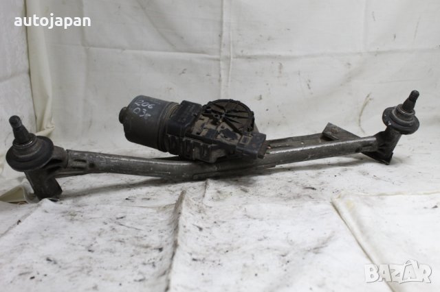 Лостов механизъм чистачки с моторче Пежо 206 03г Peugeot 206 2003, снимка 3 - Части - 43816027