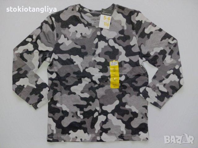 Блузи с дълъг ръкав Primark за момче, 5-6 години, 116 см, снимка 4 - Детски Блузи и туники - 37575456
