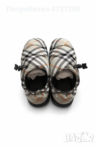 Burberry Check Quilted Mules (multicolour), снимка 2 - Ежедневни обувки - 53470948