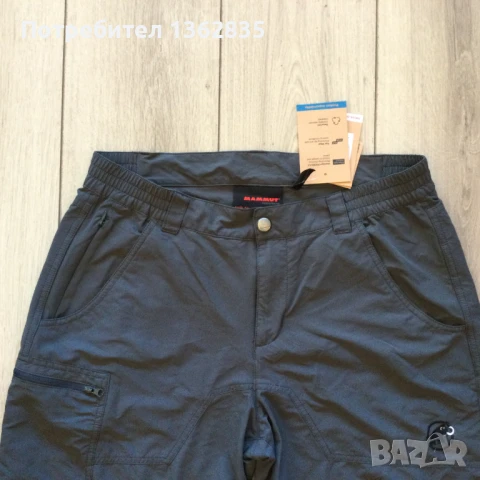 НОВИ сиви къси панталони / бермуди MAMMUT размер 52 / L от Германия, снимка 4 - Къси панталони - 51427170