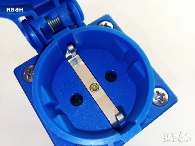 Адаптор / преход от евро към шуко 16А нов, снимка 5 - Други машини и части - 50928596