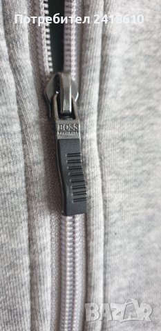 Hugo Boss Saggy Hoodie Full Zip Regular Fit Mens Size XL ОРИГИНАЛ! Суичер с цял Цип!, снимка 7 - Спортни дрехи, екипи - 43020673