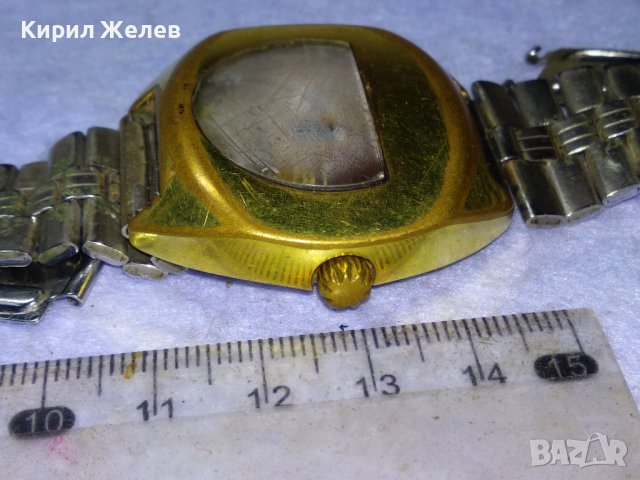 Стар МНОГО РЯДЪК КОЛЕКЦИОНЕРСКИ МЕХАНИЧЕН ШВЕЙЦАРСКИ ЧАСОВНИК с ПОЗЛАТА SWISS MADE 41243, снимка 6 - Антикварни и старинни предмети - 43319480