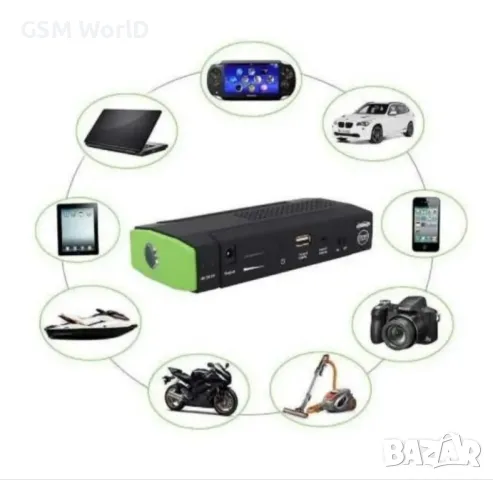 Стартерно устройство за акумулатор High Power Jump starter +компресор

, снимка 4 - Аксесоари и консумативи - 50141116