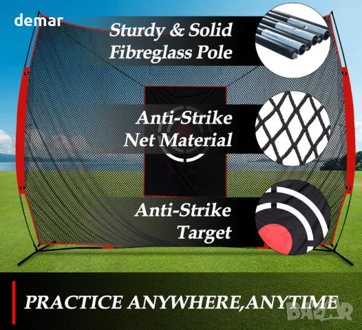 KAIDIDA Система за практикуване на голф, Тип 1 - 3,6х3 м, снимка 4 - Голф - 43952018