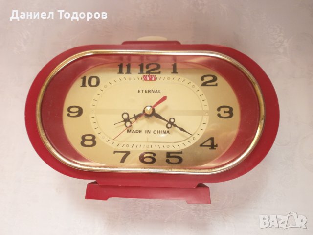 Стар Китайски Механичен Будилник  - Работи и Звъни