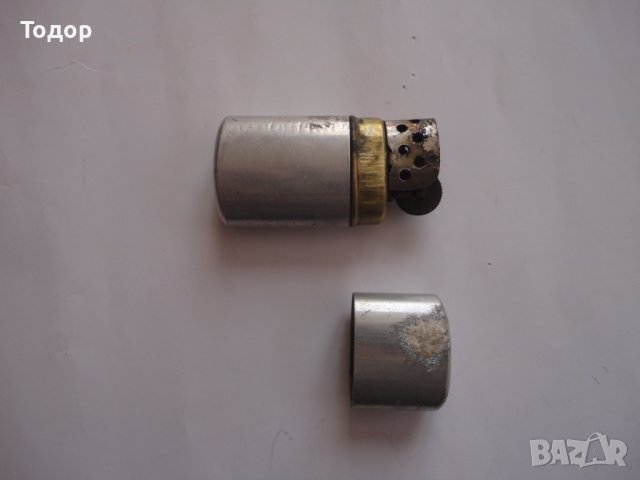 Немска армейска алуминиева запалка , снимка 2 - Колекции - 40629729