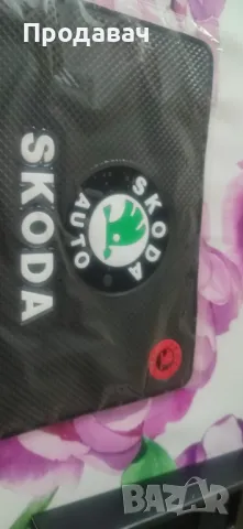 Подложка за телефон с логото на Шкода, снимка 3 - Части - 49978675