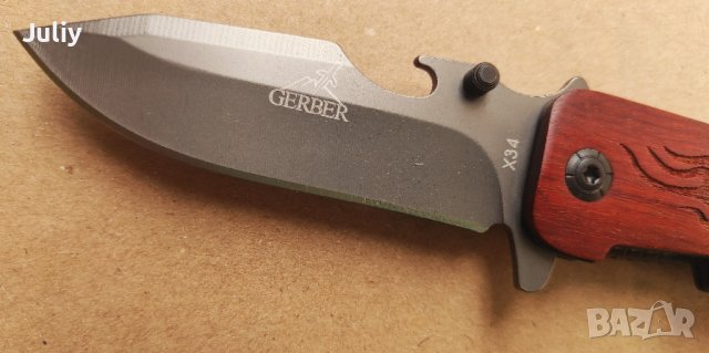 Сгъваем нож Gerber X34 / Browning X45, снимка 9 - Ножове - 11572841