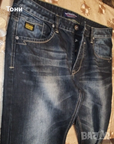 N&P Rawi Denim Запазени Мъжки Дънки L , снимка 13 - Дънки - 53449031