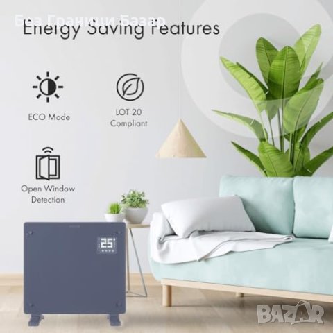 Нов Wifi интелигентен електрически нагревател радиатор печка стая, снимка 5 - Отоплителни печки - 43687900