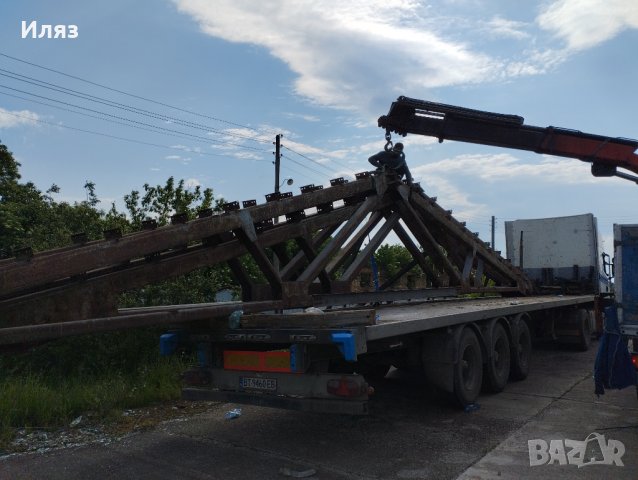 Метална конструкция  15 м 1000кв, снимка 11 - Селскостопанска техника - 43937284