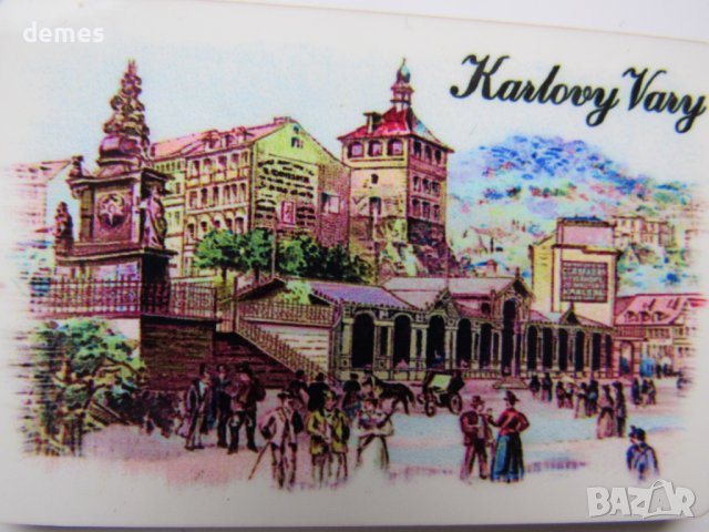 Магнит от Карлови Вари, Чехия, снимка 2 - Други ценни предмети - 37324286