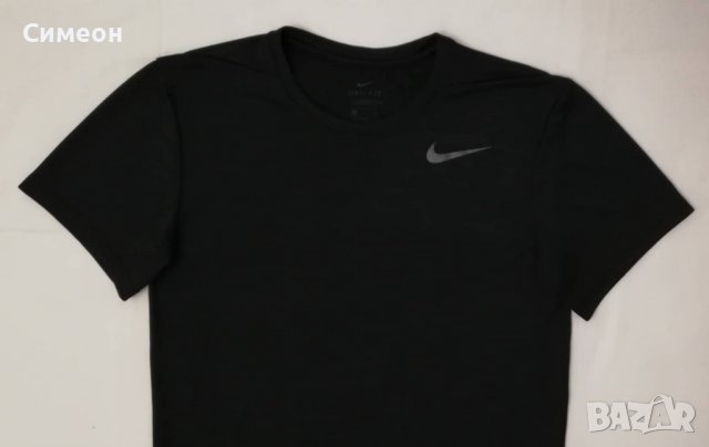 Nike DRI-FIT оригинална тениска S Найк спортна фланелка спорт фитнес, снимка 2 - Спортни дрехи, екипи - 37058036