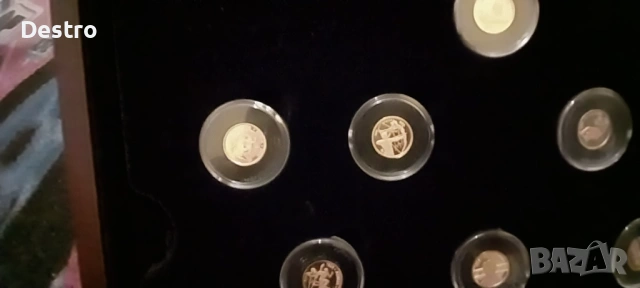 Комплект златни монети Атина 2004, снимка 2 - Нумизматика и бонистика - 53059303