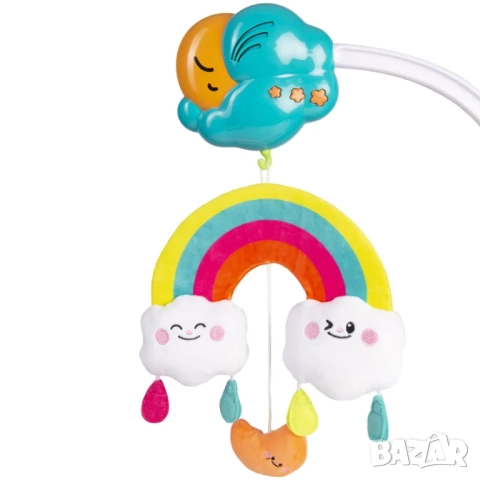 Сензорна музикална въртележка AUBY Dreaming Mobile, снимка 7 - Музикални играчки - 52941894