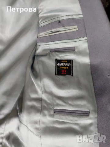 Мъжко луксозно сако и жилетка, нови, с етикета, снимка 4 - Сака - 49697808