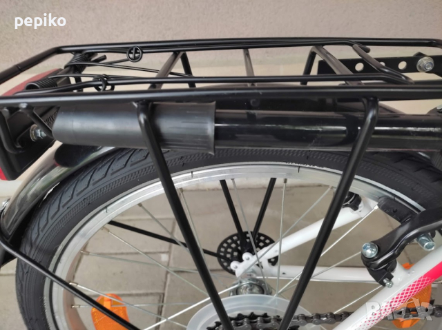 Продавам колела внос от Германия тройно сгъваем велосипед CITY FOLDO SPORT 20 цола, снимка 14 - Велосипеди - 36512954