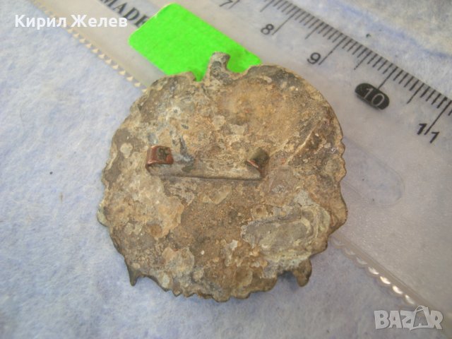 ЛОВНА ОРГАНИЗАЦИЯ Стара ПОСРЕБРЕНА МЕДНА РЯДКА ЗНАЧКА ЗНАК КОКАРДА - ЦАРСТВО БЪЛГАРИЯ 15132, снимка 2 - Колекции - 38465484