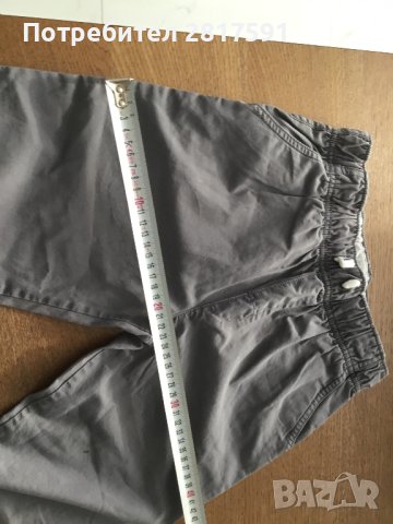 Сиви детски панталони на американския бранд Carter’s, размер 8, снимка 4 - Детски панталони и дънки - 43882752