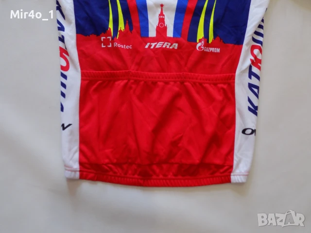 вело джърси canyon uci катюша тениска екип елек блуза шосейно колоездене мъжко оригинал 4/L, снимка 4 - Спортни дрехи, екипи - 50919141