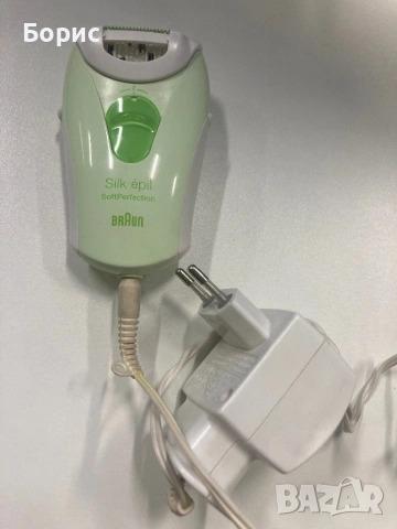 Пинсетен епилатор BRAUN Silk Epil Soft Perfection, отличен, снимка 9 - Епилатори - 53487376