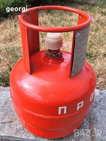 газова бутилка за пропан бутан 5литра, снимка 5 - Други стоки за дома - 51857175