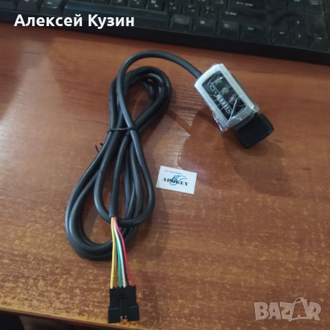 палец за газ с индикатор 36в за електрически велосипед, снимка 2 - Аксесоари за велосипеди - 39849628