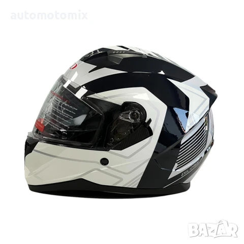 КАСКА ЗА МОТОР С ОЧИЛА, Размери S, M, L, XL - Сив - 721420, снимка 5 - Аксесоари и консумативи - 51225157