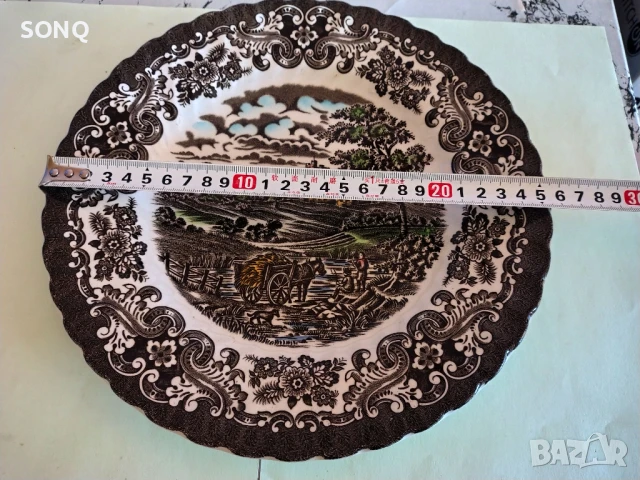 Английска Колекционерска Чиния Железен Камък, снимка 8 - Колекции - 51156649