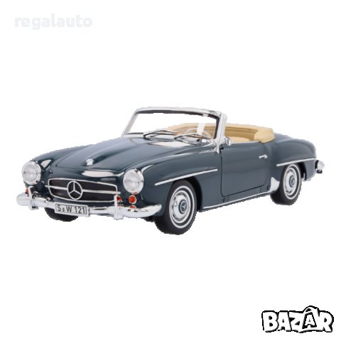 B66040679,умален модел die-cast Mercedes-Benz 190 SL Roadster W 121 (1954-1963)1:18