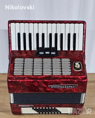 Акордеон Weltmeister Stella , снимка 4 - Акордеони - 52600810