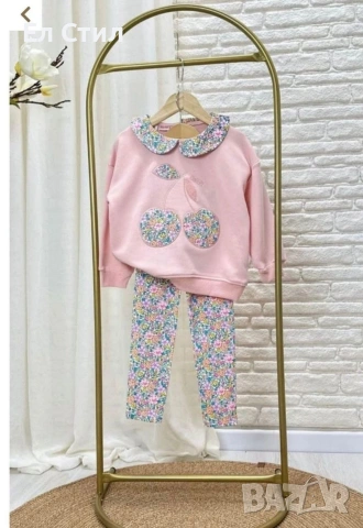 📌#Разкошен #комплект блузка с яка и черешки от 3-4 г до 7-8 г Цена 30 € Еконт