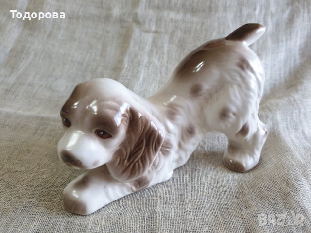 Порцеланова  фигура-куче