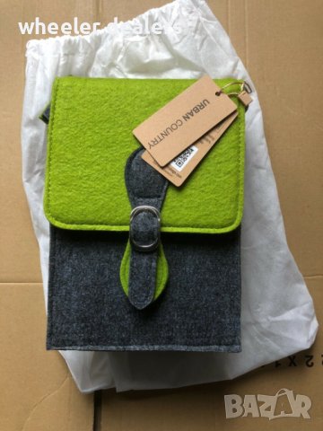 Оригинална чантичка Urban Country Mini Satchel – Lime тип диагоналка, снимка 2 - Чанти - 39832421