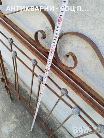 Комплект Стари Ковани Табли От Ретро Легло / 20 кг. , снимка 9 - Антикварни и старинни предмети - 50824262