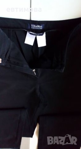 Черен панталон 'S Max Mara, размер IT 44 D 40, снимка 7 - Панталони - 35039108