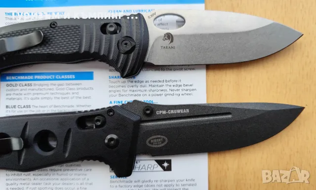 Benchmade Aileron / Benchmade Adamas 275, снимка 5 - Ножове - 48300453
