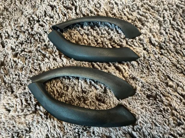 Оригинални BMW X1 F48 капак панел за дръжки черен мат (Door Panel Trim cover pull strap), снимка 2 - Части - 50417862