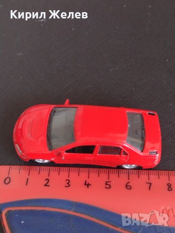 Метална количка MITSUBISHI LANCER EVOLUTION MADE IN CHINA за КОЛЕКЦИЯ ДЕКОРАЦИЯ 37536, снимка 11 - Колекции - 40685621