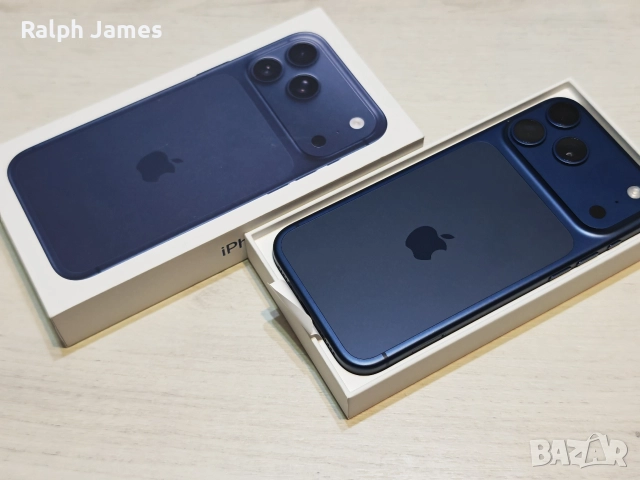 Нов iPhone 17 Pro Max 5G 256 GB Blue 12 м гаранция, снимка 2 - Apple iPhone - 52589722