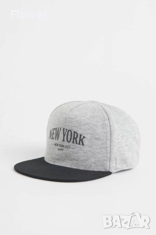 НМ Бебешка шапка от памук с козирка, размер 68, 6 месеца, снимка 9 - Бебешки шапки - 52955207