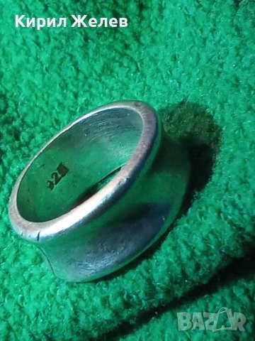 СРЕБЪРНА АРТ ДИЗАЙНЕРСКА ХАЛКА ПРЪСТЕН МАСИВНО СРЕБРО 925 БУТИКОВО МОДНО БИЖУ 25969, снимка 3 - Пръстени - 35950775