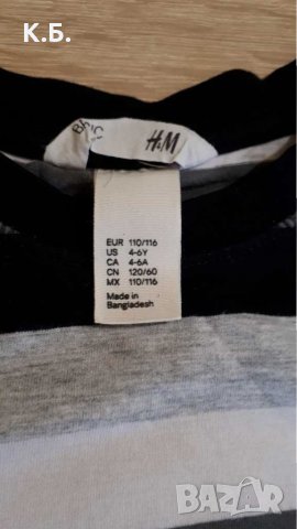 Блузки р-р 110/116, снимка 4 - Детски Блузи и туники - 32659839