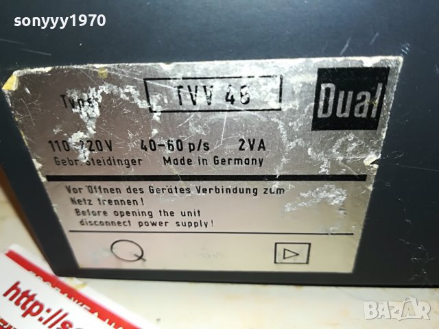 DUAL-PREAMPLI-MADE IN GERMANY 2008221841, снимка 3 - Ресийвъри, усилватели, смесителни пултове - 37751526