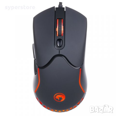 Мишка Геймърска Оптична USB Marvo M359 Черна, 3200DPI 7Btns Gaming mouse, снимка 2 - Клавиатури и мишки - 33657252