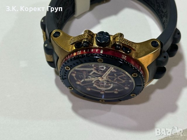 Мъжки часовник QUANTUM HNG 535.999 биколорен, стоманен, водоустойчив, снимка 3 - Мъжки - 43703043