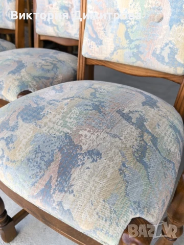 Комплект от 6 трапезни стола , снимка 6 - Столове - 51208310